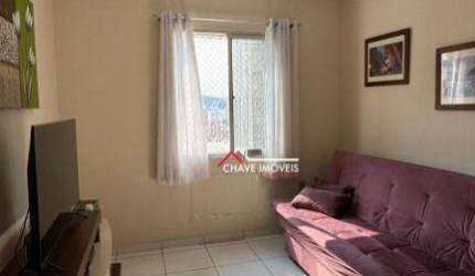 Apartamento com 1 dormitório à venda, 44 m² por R$ 315.000,00 - José Menino - Santos/SP
