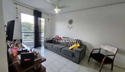 APARTAMENTO COM 63M² ÚTEIS, ÁREA DE LAZER E VAGA DEMARCADA, LOCALIZADO NO BAIRRO APARECIDA EM SANTOS;