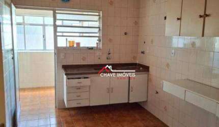 Apartamento com 2 dormitórios para alugar, 94 m² por R$ 3.650/mês - Embaré - Santos/SP
