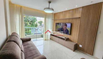 Apartamento com 3 dormitórios à venda, 138 m² por R$ 1.272.000,00 - Ponta da Praia - Santos/SP
