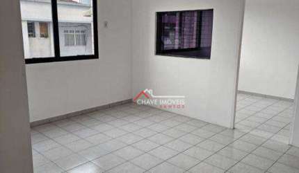 Sala, 40 m² - venda por R$ 200.000,00 ou aluguel por R$ 2.202,00/mês - Vila Matias - Santos/SP