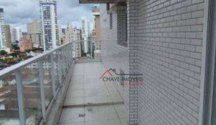 Apartamento Garden com 1 dormitório à venda, 70 m² por R$ 670.000,00 - Boqueirão - Santos/SP