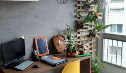 Apartamento com 2 dormitórios à venda, 66 m² por R$ 235.000,00 - José Menino - Santos/SP