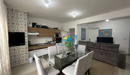 Apartamento com 1 suíte + 1 quarto - 250m da praia