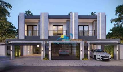Casa com 1 suíte + 2 quartos - 2 vagas - 500m da praia