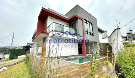 Casa moderna à venda Cond. Buona Vita Gold - Atibaia - 410m²