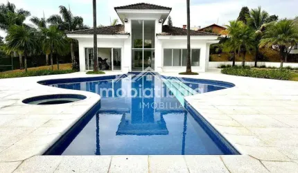 Chácara de alto padrão à venda em condomínio fechado em Atibaia - 7.472 m²