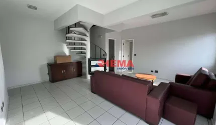 Apartamento Duplex com 3 dormitórios à venda, 92 m² por R$ 730.000,00 - Boqueirão - Santos/SP