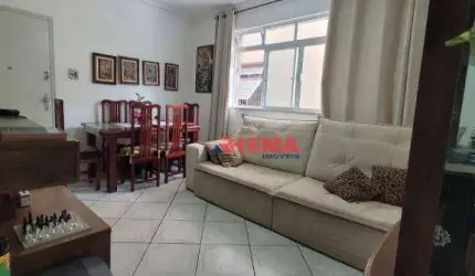 Apartamento com 3 dormitórios à venda, 80 m² por R$ 640.000,00 - Embaré - Santos/SP