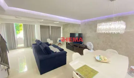 Sobrado com 4 dormitórios à venda, 212 m² por R$ 1.383.000,00 - Aparecida - Santos/SP