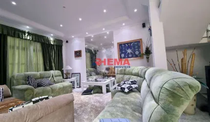 Sobrado com 4 dormitórios à venda, 210 m² por R$ 1.065.000,00 - Estuário - Santos/SP