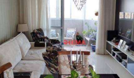 Cobertura com 3 dormitórios à venda, 150 m² por R$ 1.619.000,00 - Gonzaga - Santos/SP