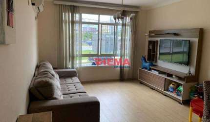 Apartamento com 3 dormitórios à venda, 98 m² por R$ 500.000,00 - Gonzaga - Santos/SP