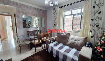 Apartamento com 3 dormitórios à venda, 72 m² por R$ 480.000,00 - Embaré - Santos/SP