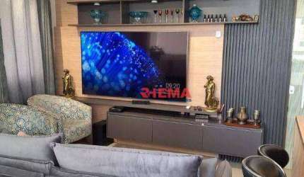 Apartamento com 2 dormitórios à venda, 70 m² por R$ 1.150.000,00 - Gonzaga - Santos/SP