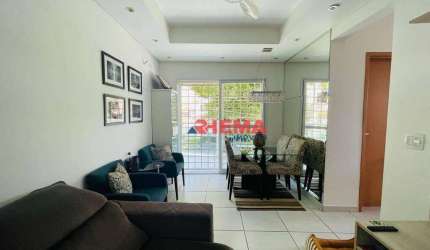Village com 2 dormitórios à venda, 101 m² por R$ 830.000,00 - Aparecida - Santos/SP