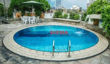 Flat com 1 dormitório à venda, 55 m² por R$ 430.000,00 - Gonzaga - Santos/SP