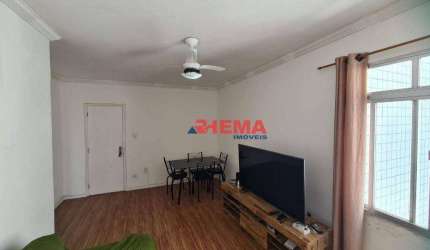 Apartamento com 1 dormitório à venda, 55 m² por R$ 400.000,00 - Aparecida - Santos/SP