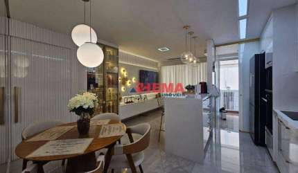Apartamento com 2 dormitórios à venda, 96 m² por R$ 2.450.000,00 - José Menino - Santos/SP