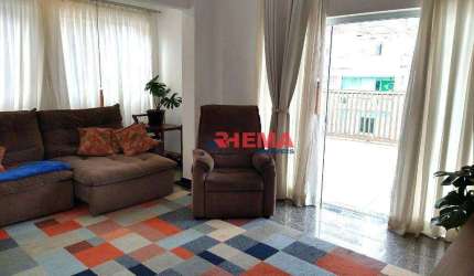 Apartamento com 3 dormitórios à venda, 123 m² por R$ 650.000,00 - Embaré - Santos/SP