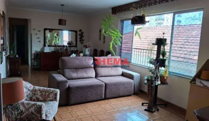 Apartamento com 3 dormitórios à venda, 144 m² por R$ 680.000,00 - Embaré - Santos/SP