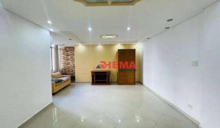 Apartamento com 2 dormitórios à venda, 110 m² por R$ 628.000,00 - José Menino - Santos/SP