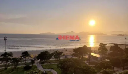 Apartamento com 2 dormitórios à venda, 85 m² por R$ 1.350.000,00 - Aparecida - Santos/SP