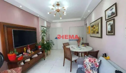 Apartamento com 2 dormitórios à venda, 90 m² por R$ 640.000,00 - Ponta da Praia - Santos/SP