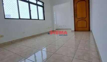 Apartamento com 2 dormitórios à venda, 62 m² por R$ 395.000,00 - Campo Grande - Santos/SP