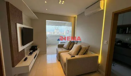 Apartamento com 2 dormitórios à venda, 67 m² por R$ 960.000,00 - Boqueirão - Santos/SP