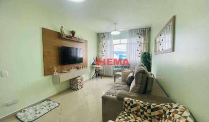 Apartamento com 1 dormitório à venda, 56 m² por R$ 500.000,00 - Aparecida - Santos/SP