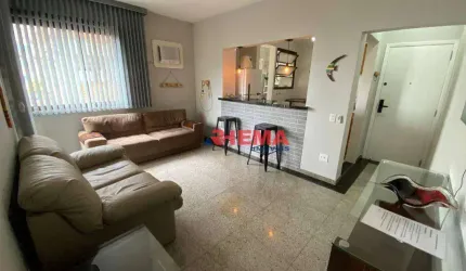 Apartamento para alugar, 79 m² por R$ 3.500,02/mês - Gonzaga - Santos/SP