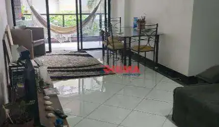 Apartamento com 2 dormitórios à venda, 116 m² por R$ 1.060.000,00 - Aparecida - Santos/SP