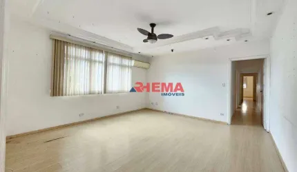 Apartamento com 3 dormitórios à venda, 117 m² por R$ 530.000,00 - Embaré - Santos/SP