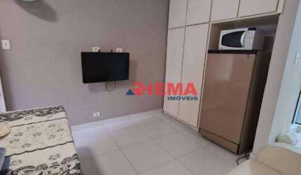 Kitnet com 1 dormitório à venda, 27 m² por R$ 215.000,00 - José Menino - Santos/SP