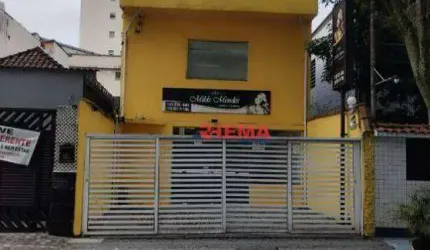 Casa para alugar, 380 m² por R$ 15.688,19/mês - Aparecida - Santos/SP