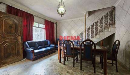 Sobrado com 3 dormitórios à venda, 103 m² por R$ 1.000.000,00 - Ponta da Praia - Santos/SP