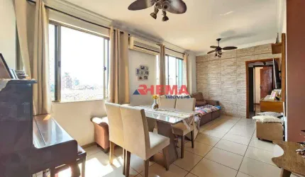 Apartamento com 2 dormitórios à venda, 86 m² por R$ 525.000,00 - Aparecida - Santos/SP