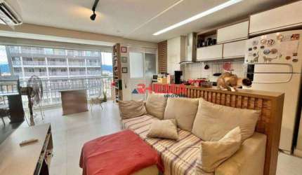 Apartamento com 1 dormitório à venda, 50 m² por R$ 380.000,00 - Vila Matias - Santos/SP