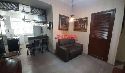 Apartamento com 2 dormitórios à venda, 55 m² por R$ 395.000,00 - Boqueirão - Santos/SP