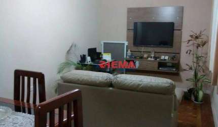 Apartamento para alugar, 58 m² por R$ 2.800,01/mês - José Menino - Santos/SP
