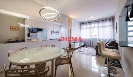 Apartamento com 2 dormitórios para alugar, 86 m² por R$ 5.000,01/mês - Embaré - Santos/SP