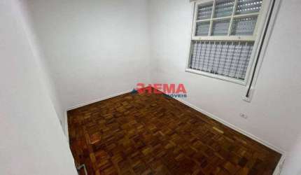 Apartamento com 2 dormitórios à venda, 76 m² por R$ 435.000,00 - Vila Matias - Santos/SP