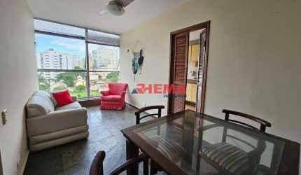 Apartamento com 1 dormitório à venda, 42 m² por R$ 450.000,00 - Aparecida - Santos/SP