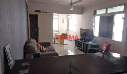 Apartamento com 2 dormitórios à venda, 86 m² por R$ 750.000,00 - Aparecida - Santos/SP