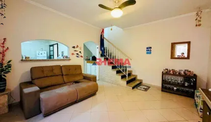 Sobrado com 3 dormitórios à venda, 98 m² por R$ 635.000,00 - Embaré - Santos/SP