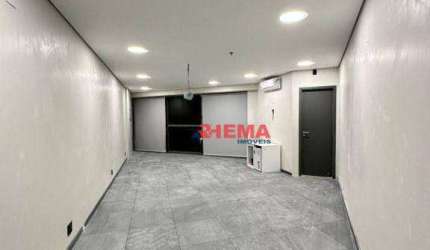 Sala para alugar, 42 m² por R$ 5.783,00/mês - Valongo - Santos/SP