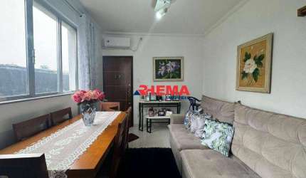 Apartamento com 2 dormitórios à venda, 73 m² por R$ 285.000,00 - Vila Belmiro - Santos/SP