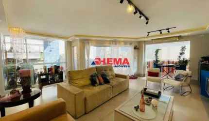 Cobertura com 2 dormitórios à venda, 227 m² por R$ 2.200.000,00 - Ponta da Praia - Santos/SP