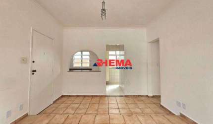 Apartamento com 2 dormitórios à venda, 70 m² por R$ 430.000,00 - Gonzaga - Santos/SP